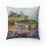 Spun Polyester Square Pillow